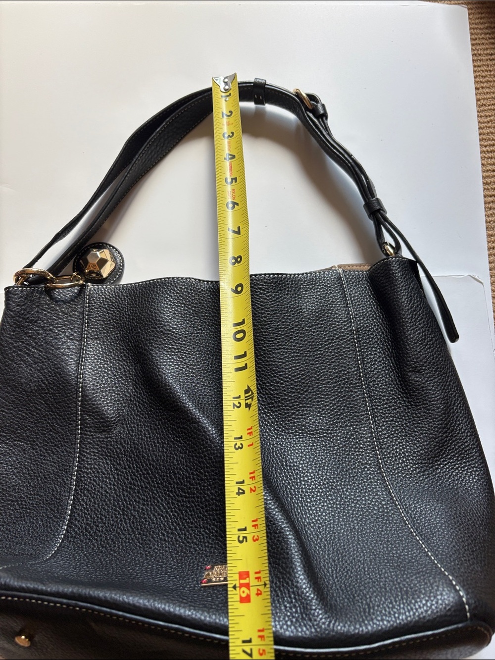 Francis Valentine Black Bag. - Picture 13 of 16